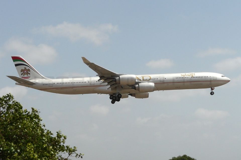   Etihad Airways:   -     