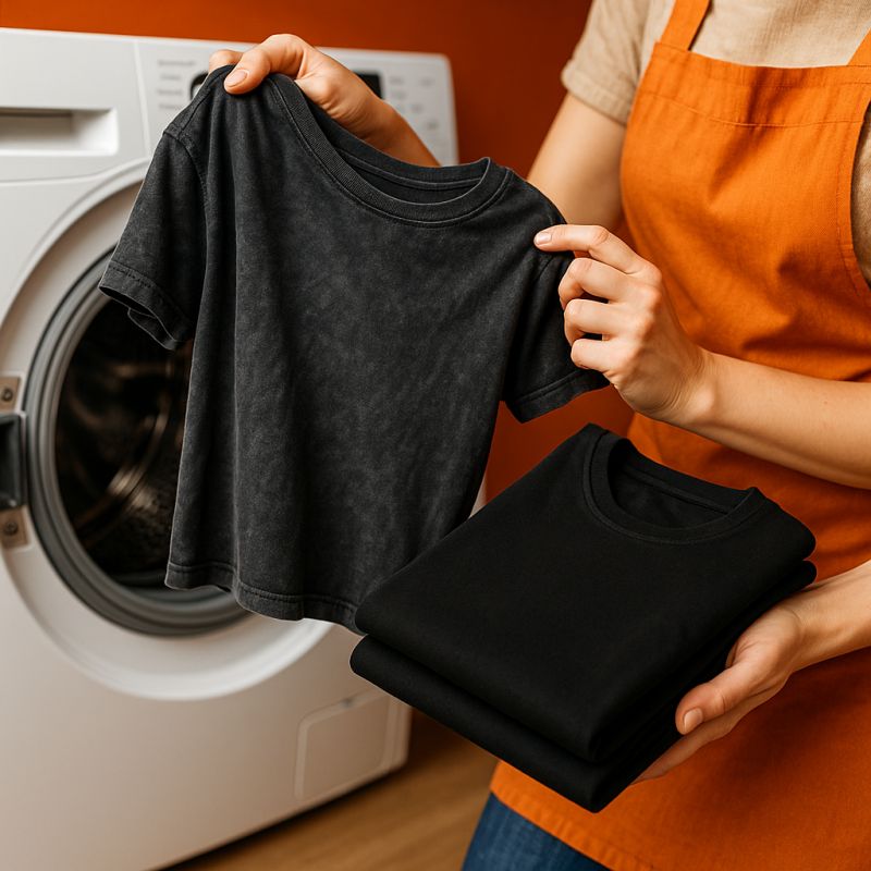 Секреты успешной стирки черной одежды