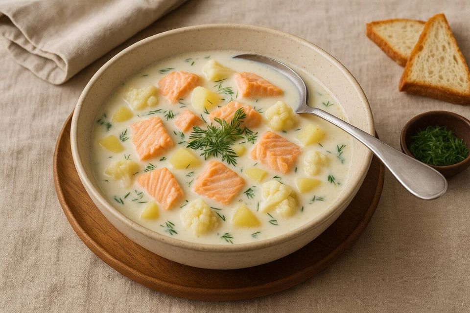 Финская уха: сливочный суп, который завоюет сердца даже самых привередливых