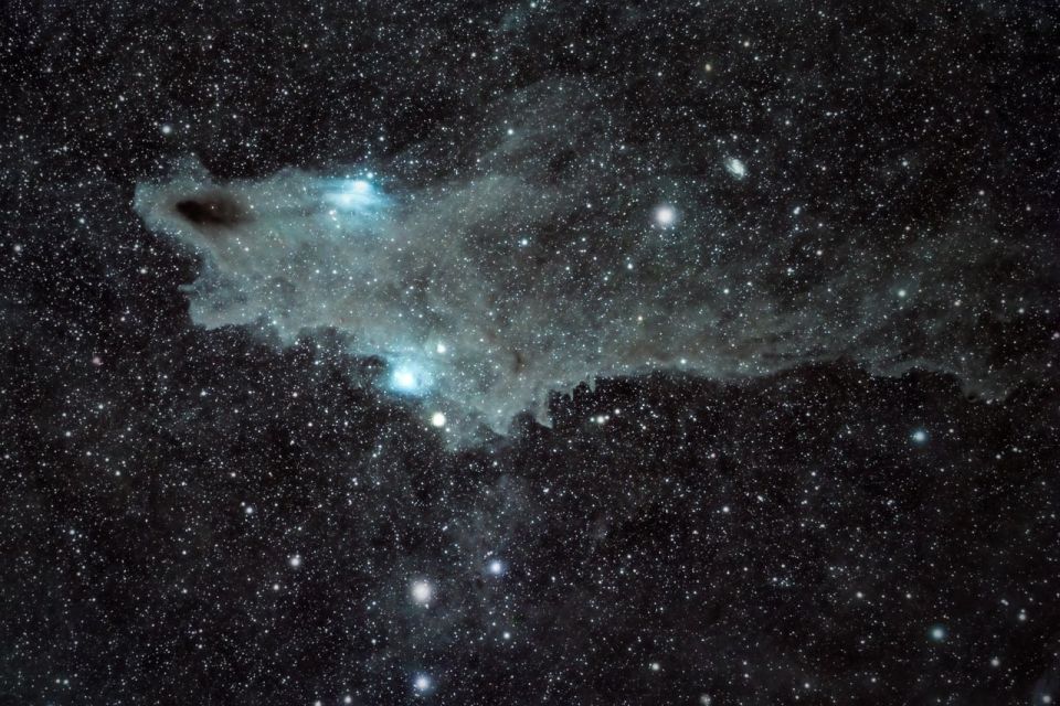 Астроном-любитель Иван Кузнецов из Горняка сфотографировал туманность Акула