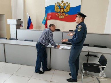 Обеспечение пожарной безопасности в день выборов