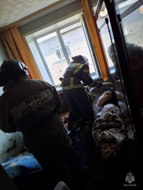 Два человека спасены на пожаре в Камне-на-Оби