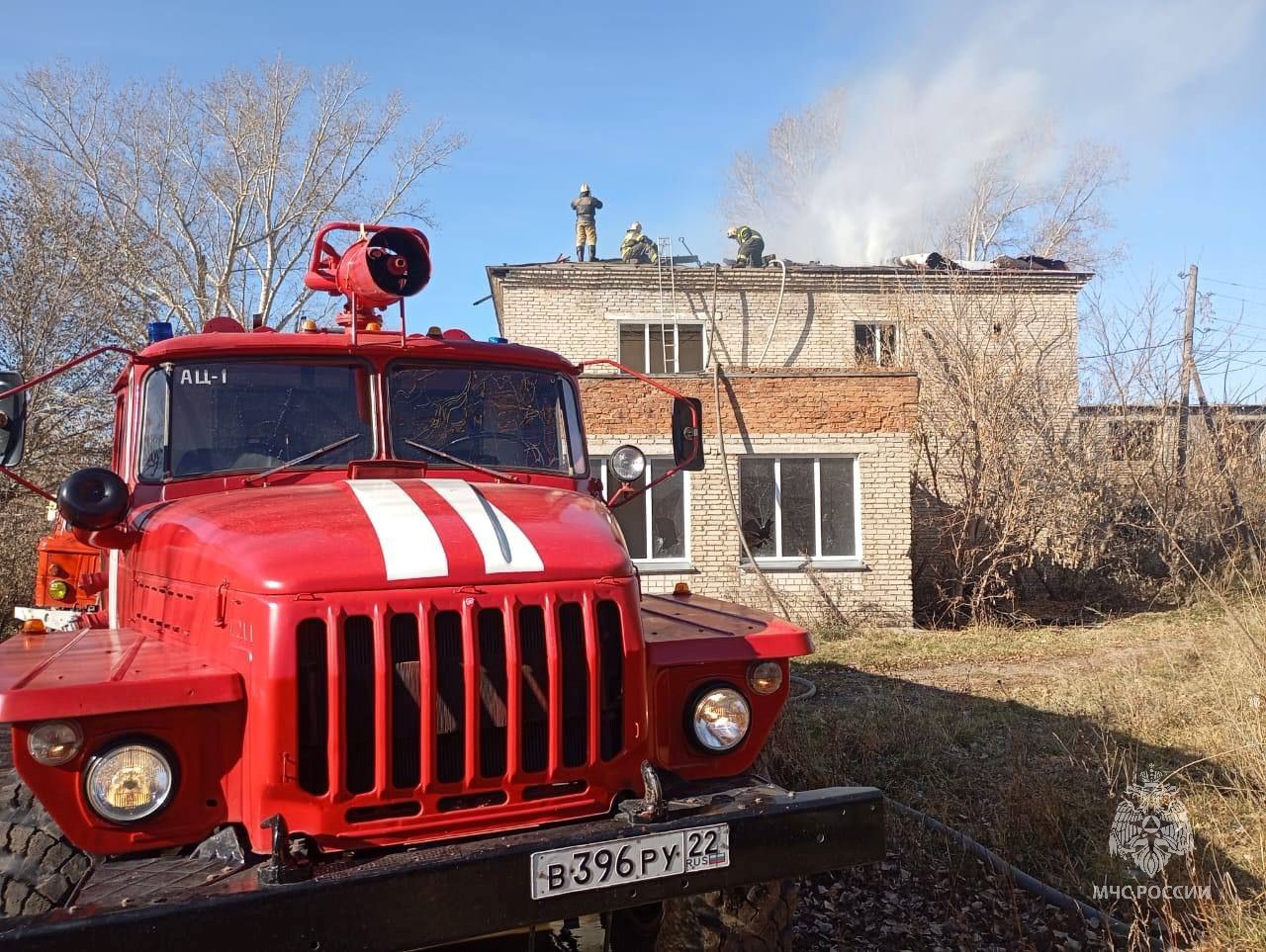 Пожарные 16 пожарно-спасательного отряда ликвидировали пожар