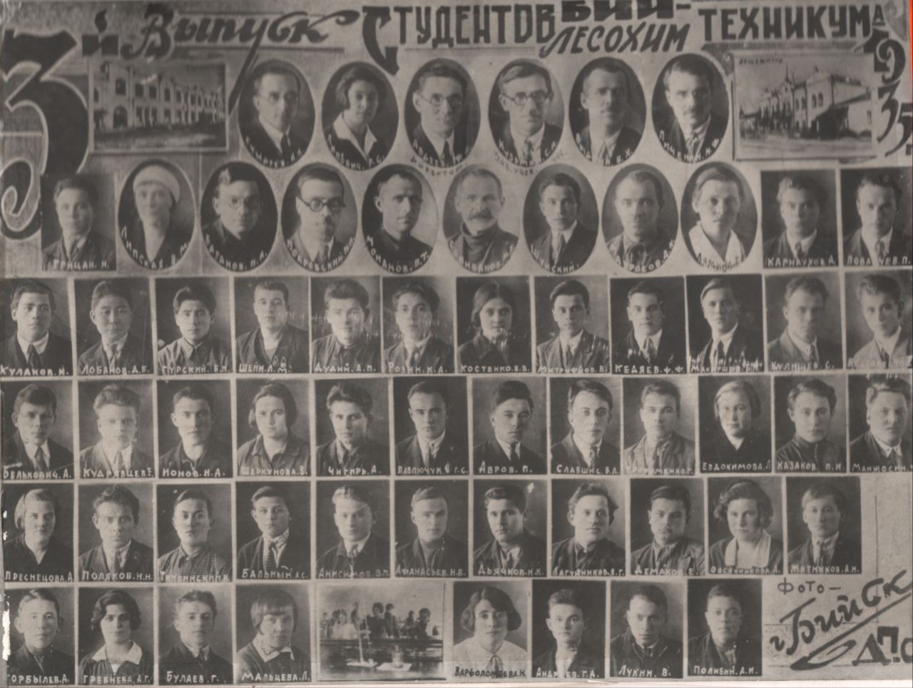 Бийскому техникуму лесного хозяйства – 95 лет Бийскому техникуму лесного хозяйства – 95 лет