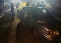 В Бийске легковой автомобиль столкнулся с поездом