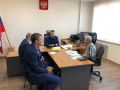 Заместитель прокурора Алтайского края Дмитрий Патлаев провел личный прием жителей Советского района, проинспектировал ход ремонтных работ общеобразовательного учреждения