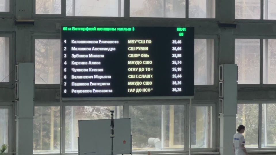 II этап межрегиональных соревнований по плаванию «Кубок Сибири» стартовал в Барнауле