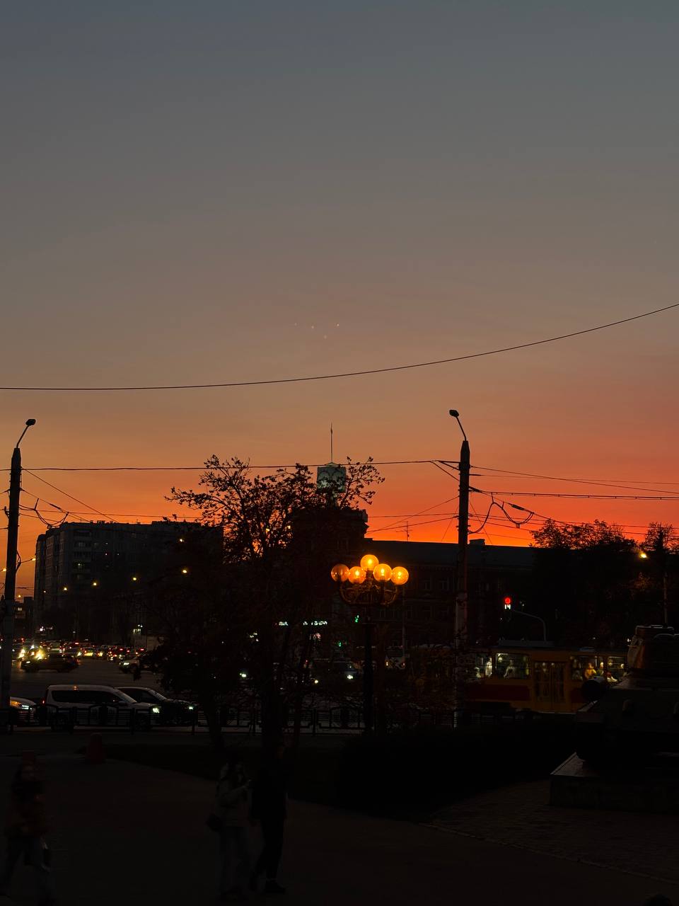 Ну какой закат сегодня показывают! Ну какой закат сегодня показывают!