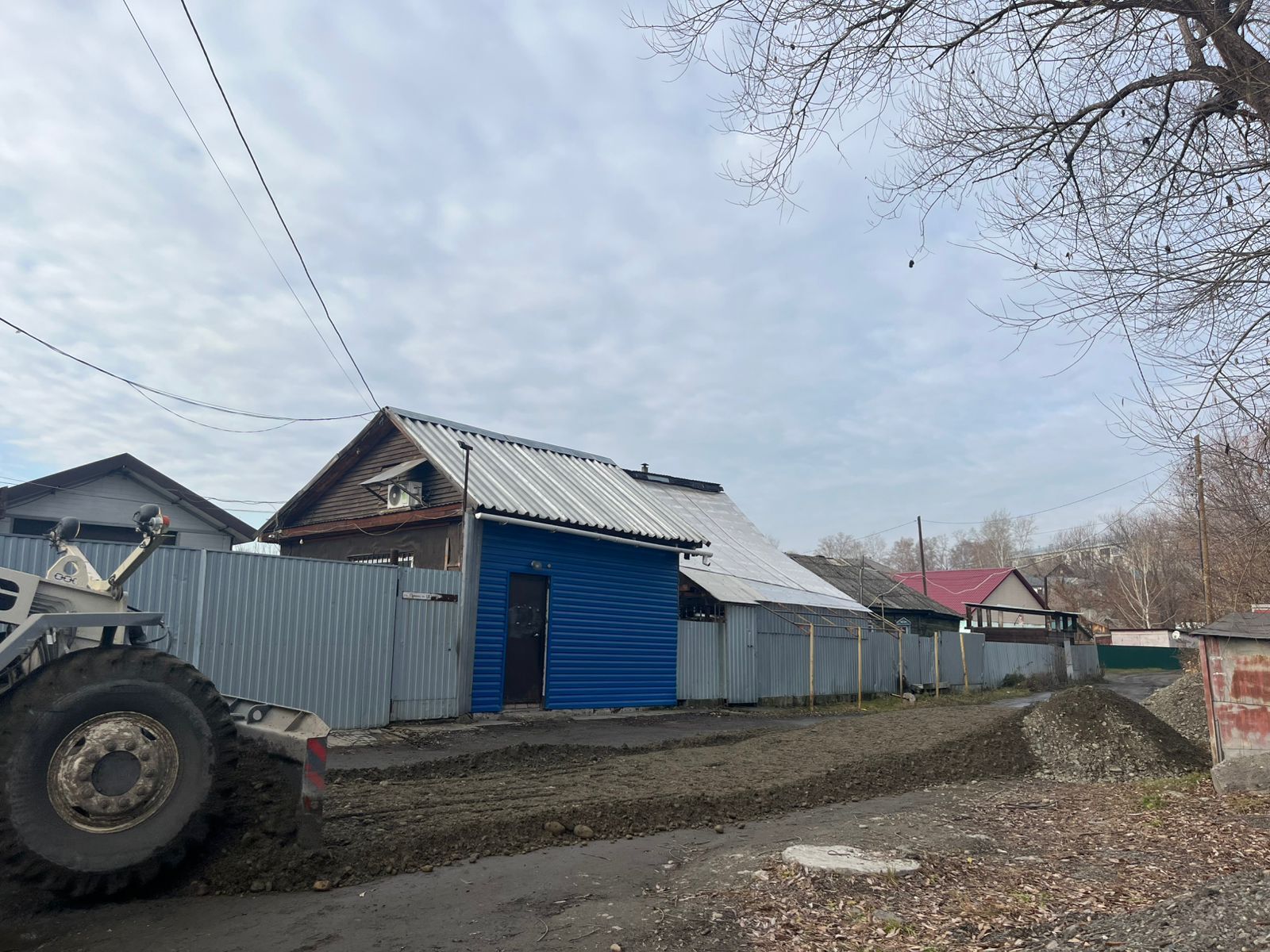 Дорожные работы перед зимним сезоном Дорожные работы перед зимним сезоном