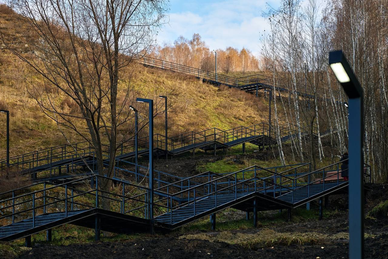 Смотровую площадку на горе Чертов палец торжественно открыли