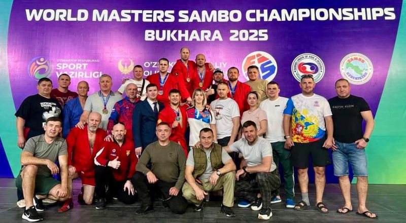 Павел Теренин и Владислав Смольянов — призёры чемпионата мира по самбо в категории «Мастерс» в Узбекистане Павел Теренин и Владислав Смольянов — призёры чемпионата мира по самбо в категории «Мастерс» в Узбекистане