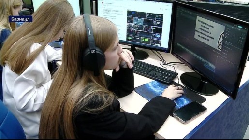 В Барнауле впервые прошла профориентационная смена «МедиаДвиж»