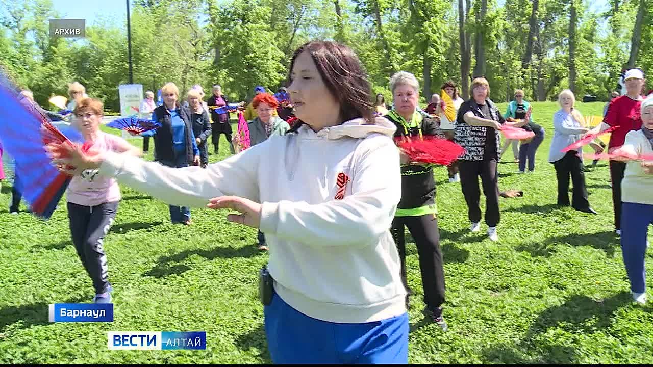 В Барнауле прошёл фестиваль «Жизнь в движении» для активных людей «серебряного возраста»