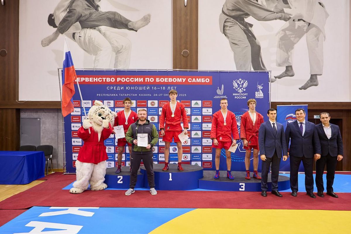 Бийчанин Павел Новосёлов — бронзовый призёр первенства России по боевому самбо в Казани