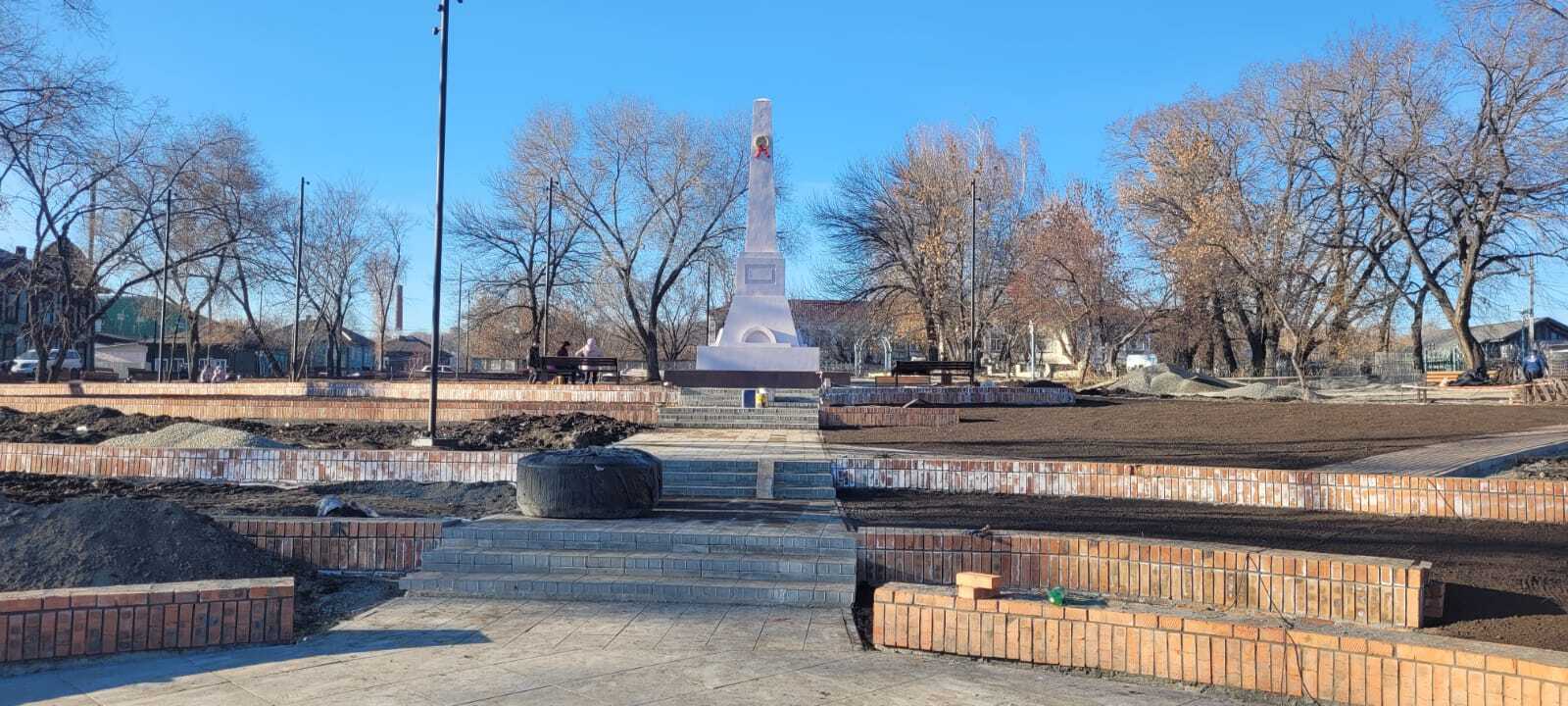 Реконструкция сквера Фомченко выходит на финишную прямую