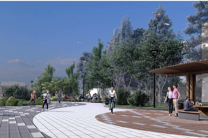 Зеленая зона в поселке Южный (в границах улиц Чайковского и Куйбышева) победила в голосовании по нацпроекту "Инфраструктура для жизни", итоги которого подвели в июне 2025 года Зеленая зона в поселке Южный (в границах улиц Чайковского и Куйбышева) победила в голосовании по нацпроекту "Инфраструктура для жизни", итоги которого подвели в июне 2025 года