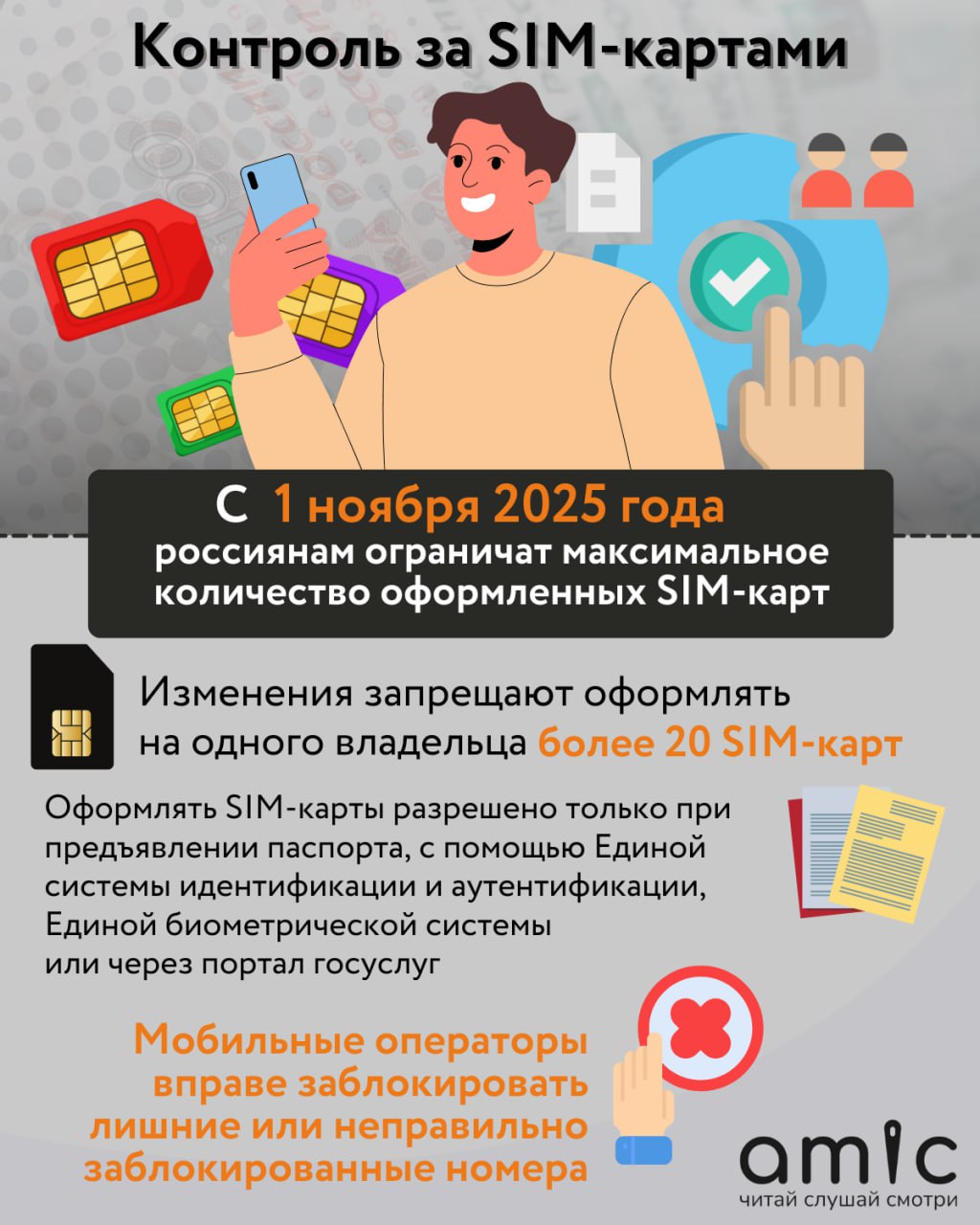 Долги по налогам, нотариусы и SIM-карты Долги по налогам, нотариусы и SIM-карты