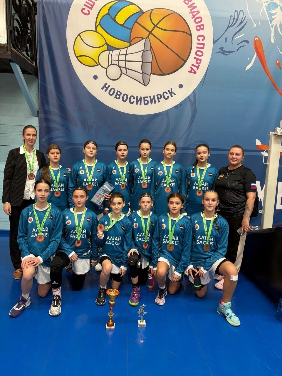 Баскетболистки из Рубцовска завоевали путевку в полуфинал России