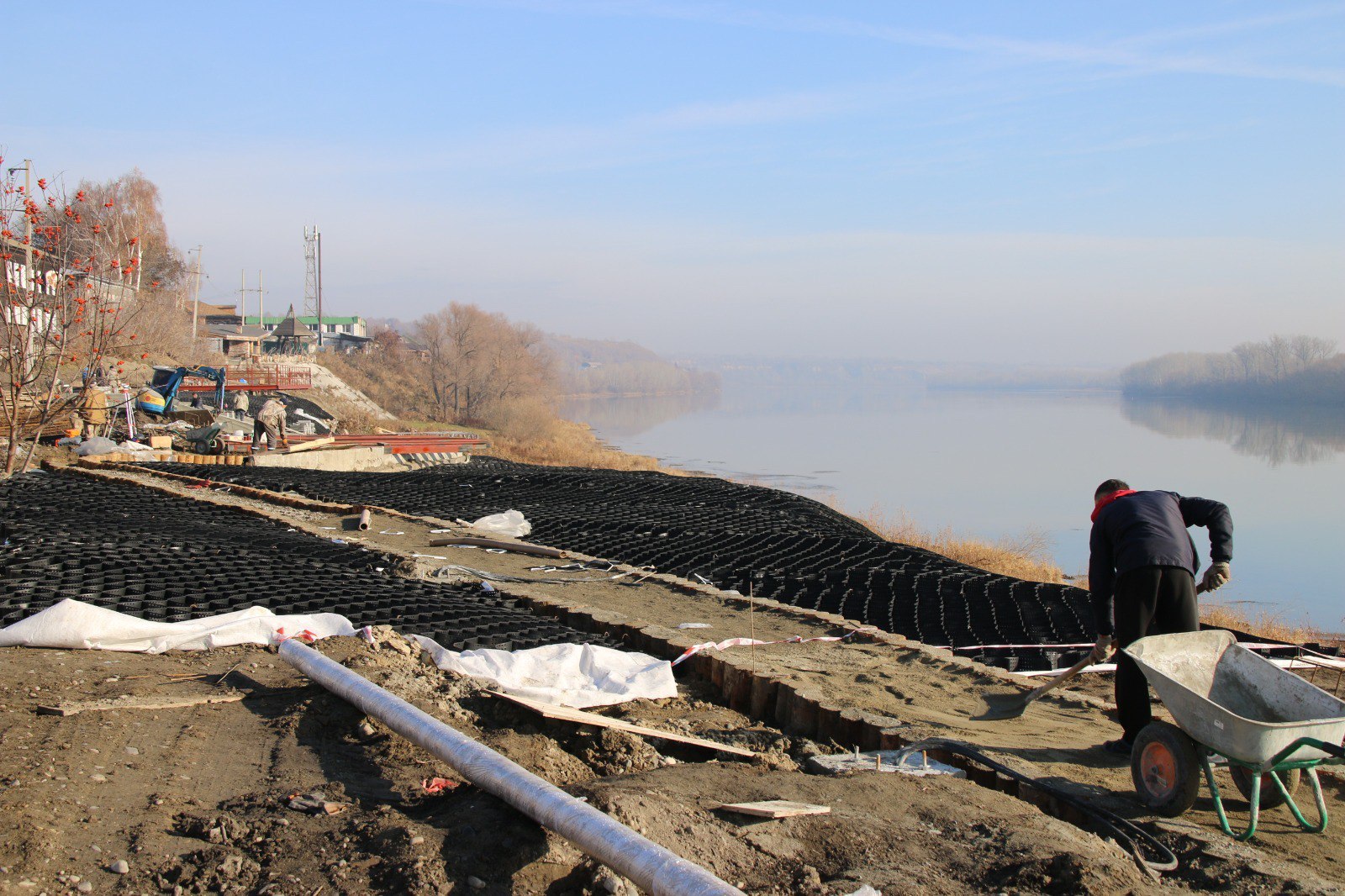 Реконструкция сквера Фомченко выходит на финишную прямую Реконструкция сквера Фомченко выходит на финишную прямую