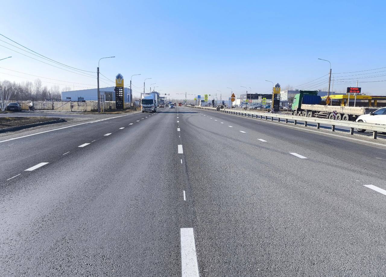 Завершены работы по ремонту Правобережного тракта