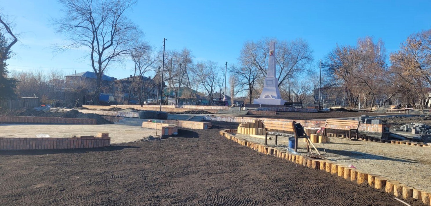 Реконструкция сквера Фомченко выходит на финишную прямую Реконструкция сквера Фомченко выходит на финишную прямую