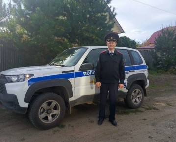 Полицейский из Алтайского края борется за звание «Народный участковый – 2025» во всероссийском конкурсе