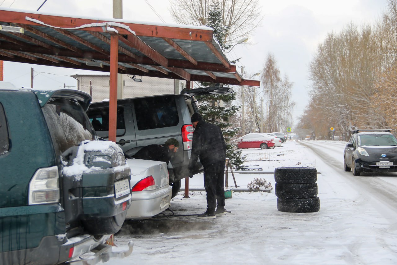 Сегодня в Барнаул пришла зима Сегодня в Барнаул пришла зима