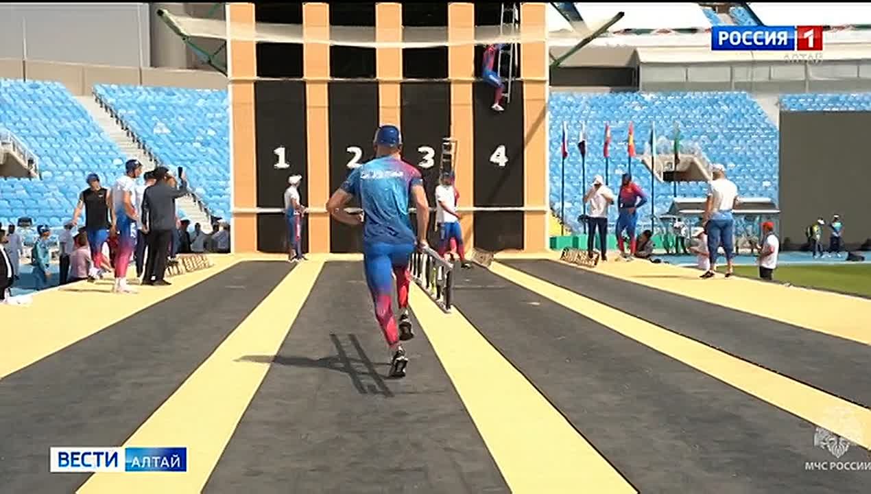 Россия выиграла чемпионат мира по пожарно-спасательному спорту