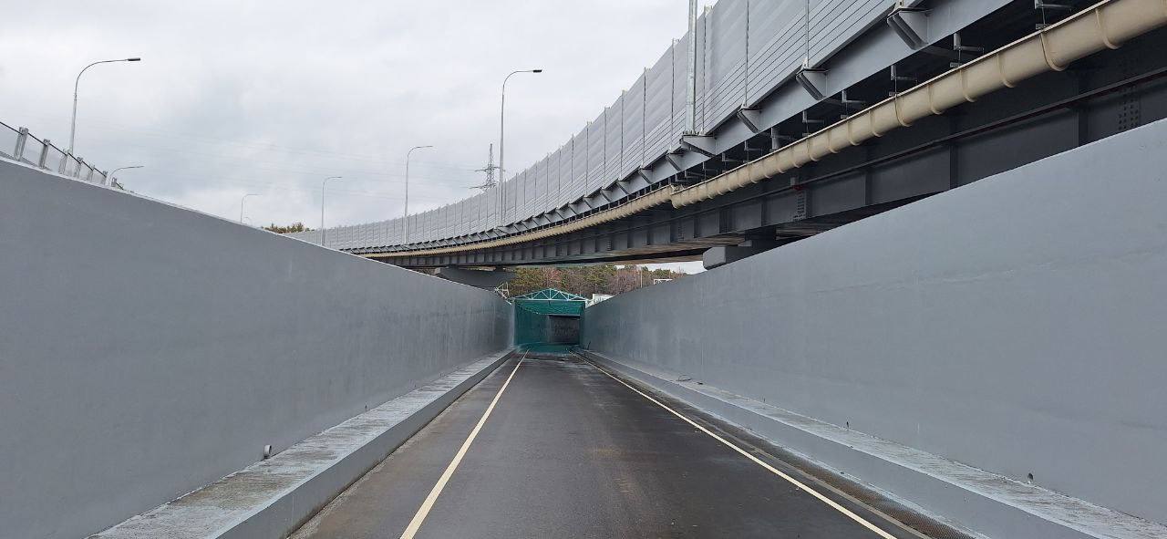Движение по тоннельной части трехуровневой развязки открыли в Барнауле