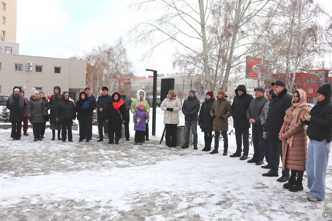 В Барнауле открылся новый благоустроенный сквер В Барнауле открылся новый благоустроенный сквер