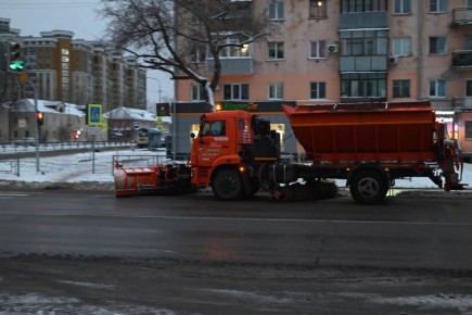 В период непогоды городские службы работают в усиленном режиме