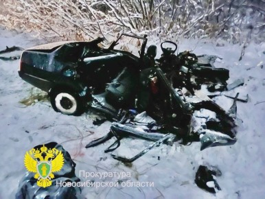 Трое детей и трое взрослых погибли в ДТП с фурой на новосибирской трассе