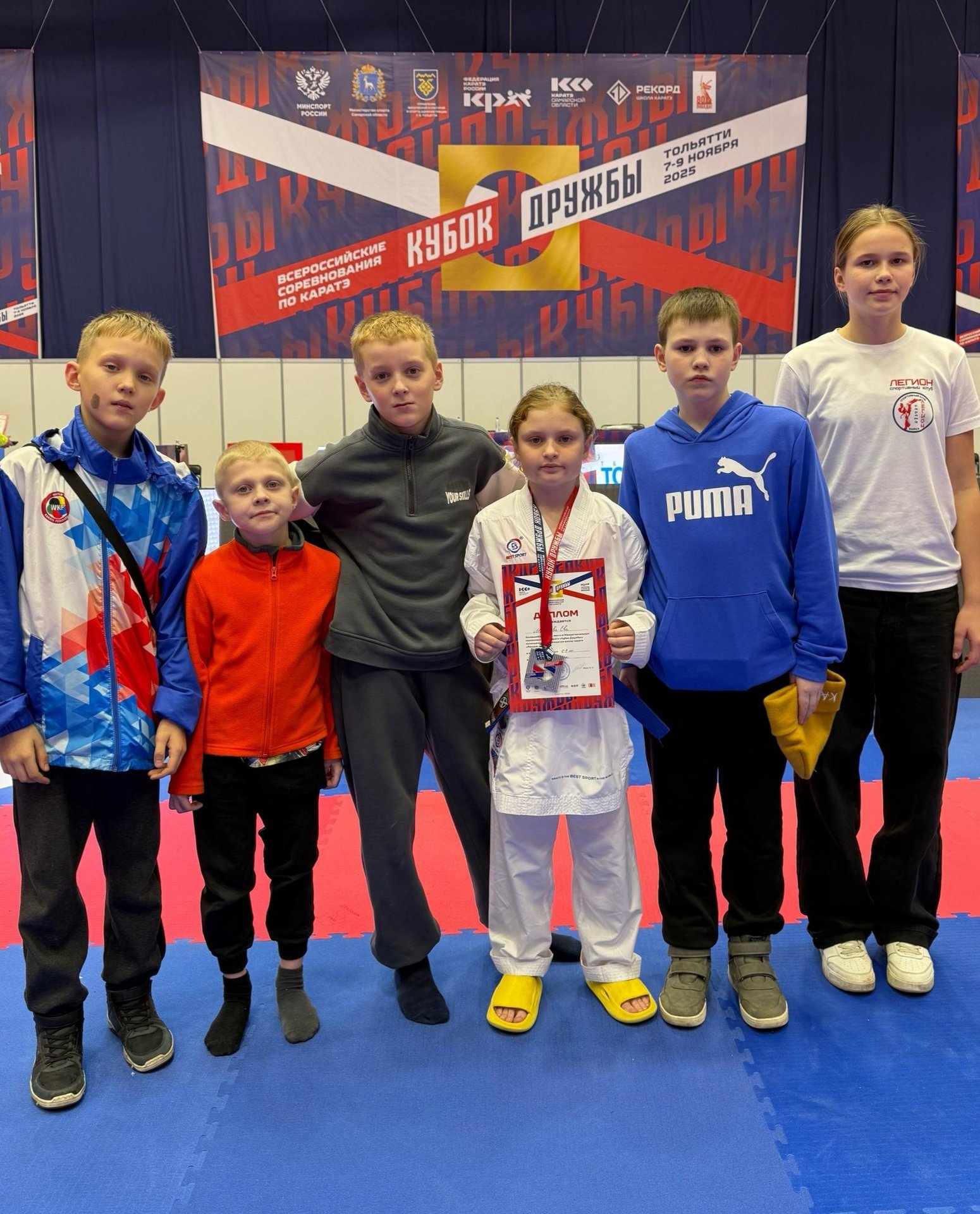 11 наград завоевали юные каратисты из Алтайского края на соревнованиях в Тольятти
