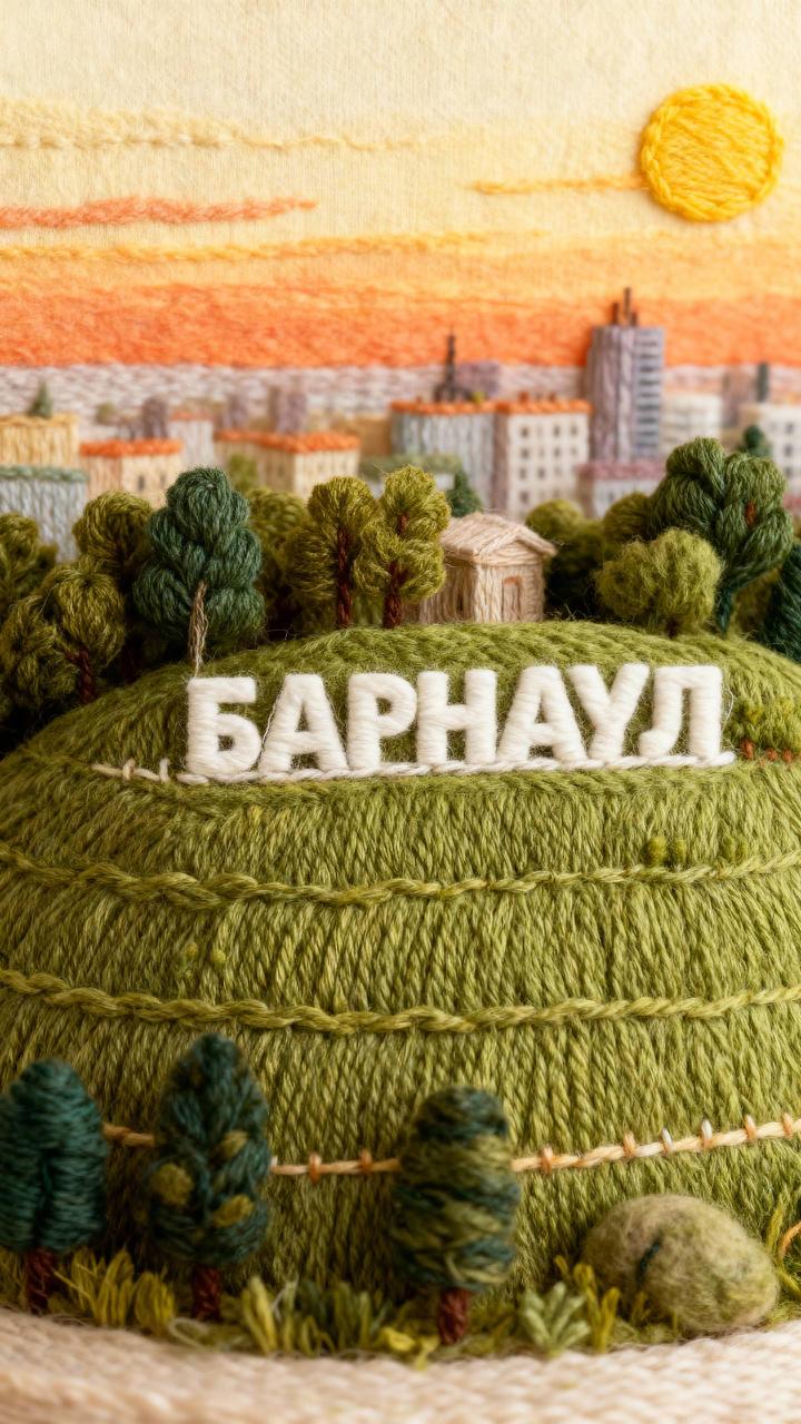 Вязаный мультфильм про Барнаул панируют выпустить к Новому году Вязаный мультфильм про Барнаул панируют выпустить к Новому году