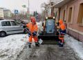 Противогололедную обработку проводят в Барнауле