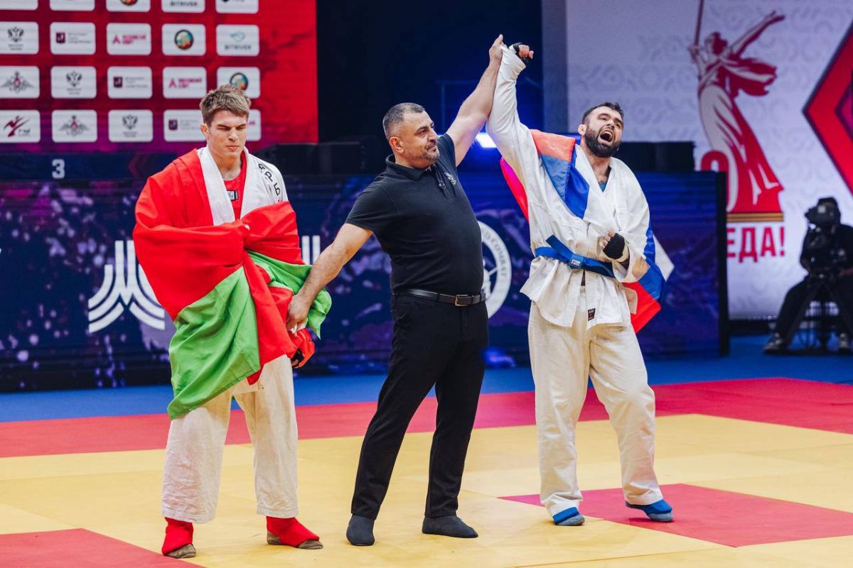 Руслан Габараев — обладатель золота международного «Кубка Победы» по армейскому рукопашному бою