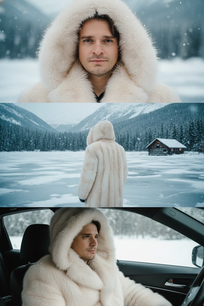 Ведущие «Катунь 24» примерили белую шубу и роль моделей в фотосессии, созданной при помощи ИИ Ведущие «Катунь 24» примерили белую шубу и роль моделей в фотосессии, созданной при помощи ИИ