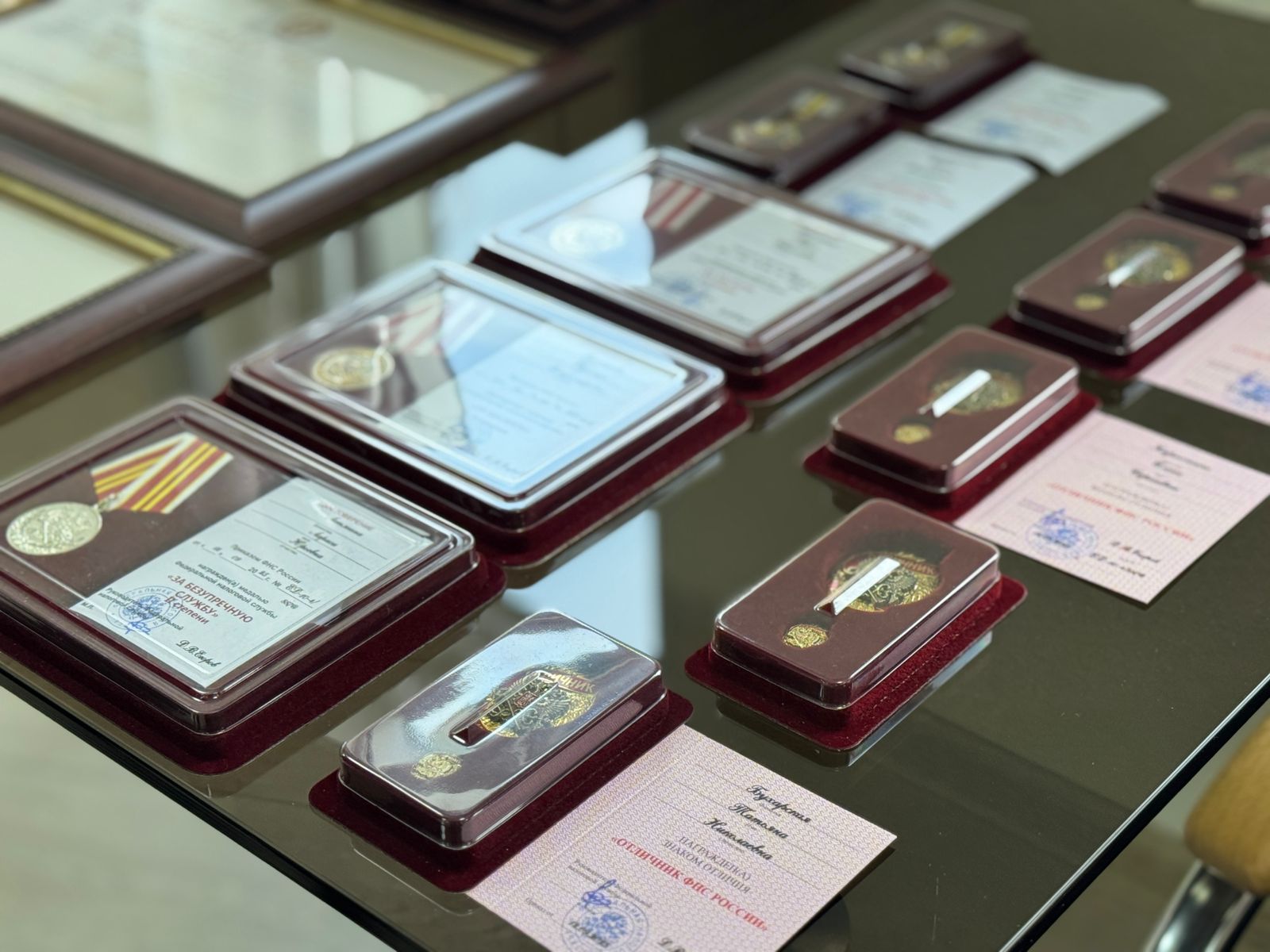 Сотрудники налоговой службы Алтайского края получили государственные и ведомственные награды Сотрудники налоговой службы Алтайского края получили государственные и ведомственные награды