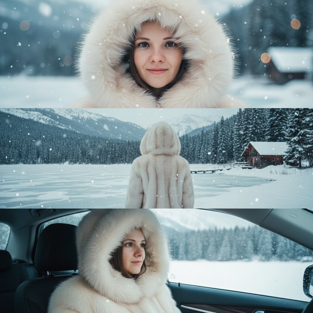 Ведущие «Катунь 24» примерили белую шубу и роль моделей в фотосессии, созданной при помощи ИИ Ведущие «Катунь 24» примерили белую шубу и роль моделей в фотосессии, созданной при помощи ИИ