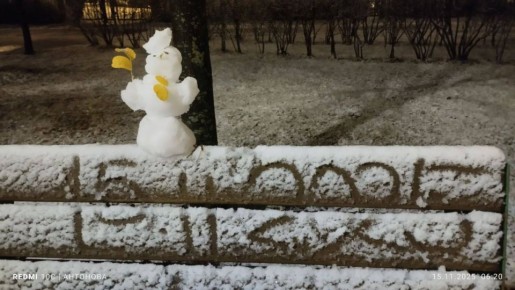 Пока Сибирь давно утопает в снегу, в Москве первая полноценная зима пришла лишь прошлой ночью — наконец-то выпал снег