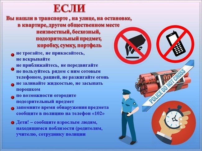 Антитеррор - это бдительность каждого!