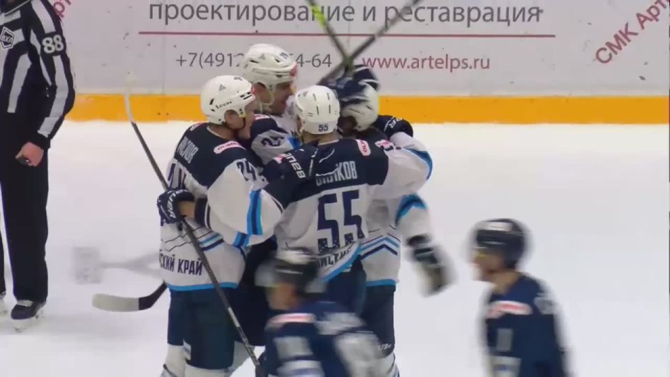 «Динамо-Алтай» второй раз подряд уступило по буллитам, «Рязань-ВДВ» дома оказалась сильнее — 3:2