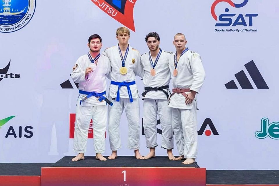 Николай Федоскин — бронзовый призёр первенства мира по джиу-джитсу среди спортсменов до 21 года