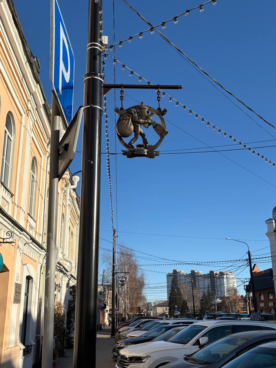 На улице Льва Толстого в Барнауле появились указатели в историческом стиле На улице Льва Толстого в Барнауле появились указатели в историческом стиле