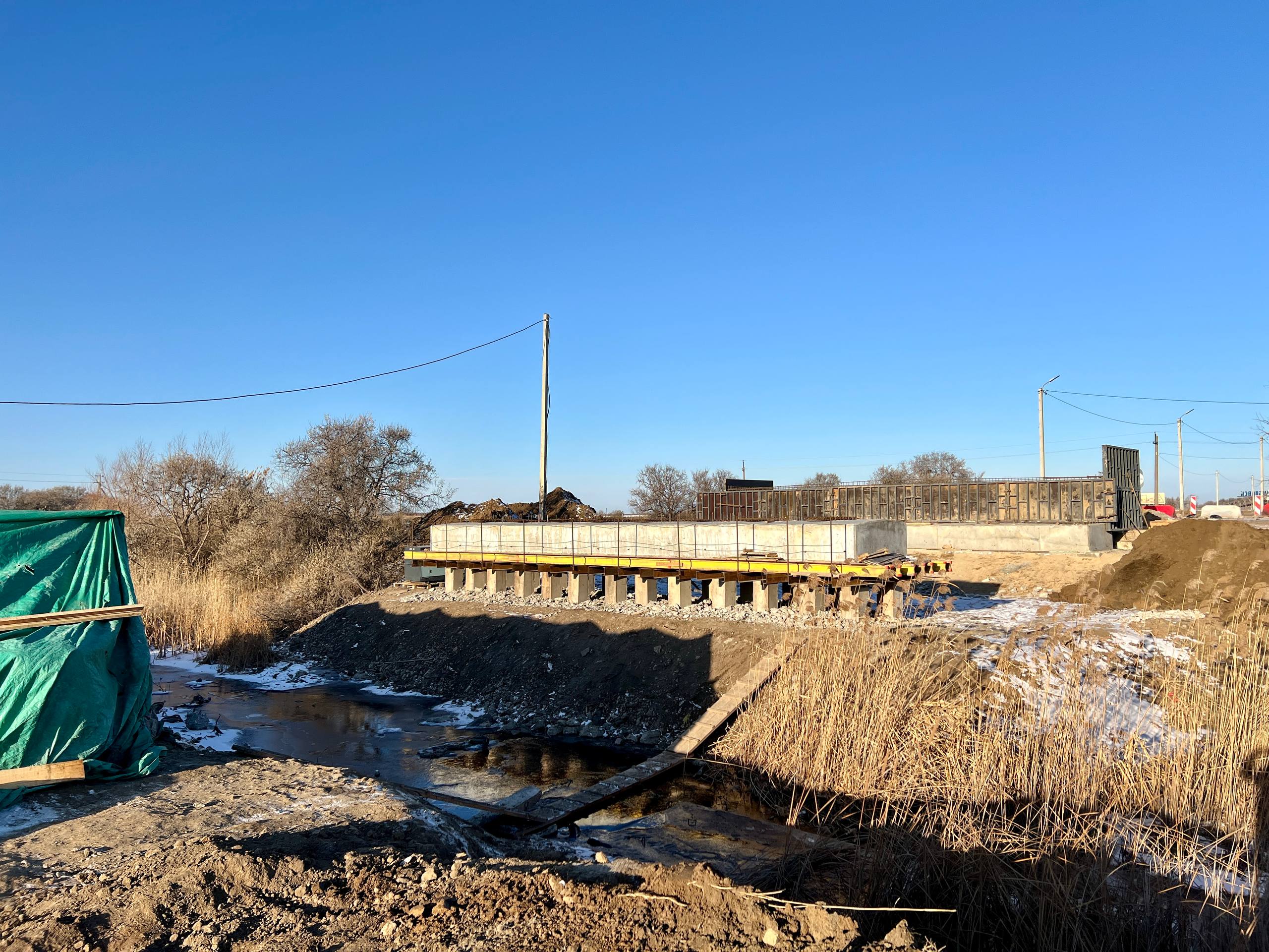 Сегодня провел выездное совещание с представителями АО «Юго-Западное ДСУ» на месте капитального ремонта моста по улице Тракторной Сегодня провел выездное совещание с представителями АО «Юго-Западное ДСУ» на месте капитального ремонта моста по улице Тракторной