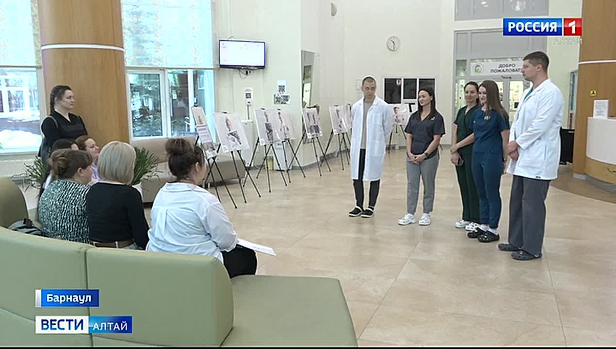 В краевом перинатальном центре «ДАР» открылась фотовыставка «В объятиях жизни»