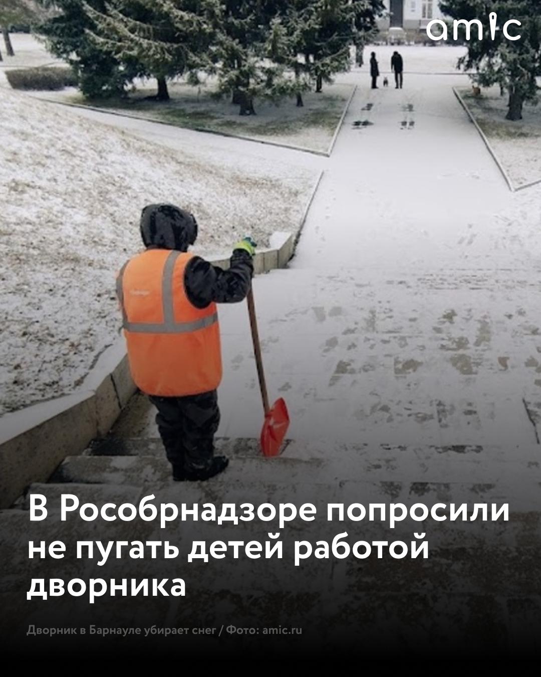 Глава Рособрнадзора призвал перестать пугать детей перспективой работать дворником