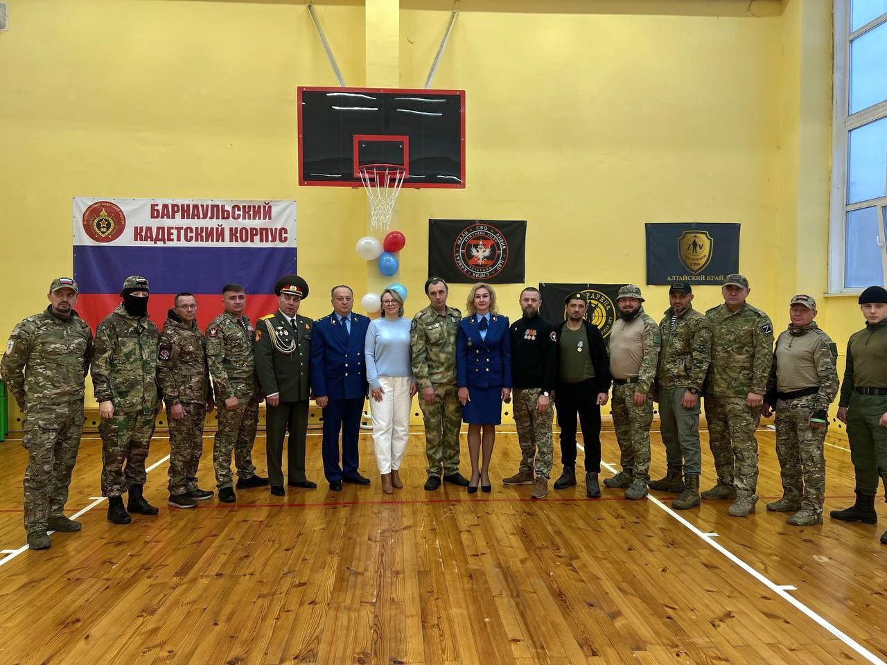 Работники прокуратуры Алтайского края приняли участие в открытом уроке в муниципальном бюджетном образовательном учреждении "Барнаульский кадетский корпус" Работники прокуратуры Алтайского края приняли участие в открытом уроке в муниципальном бюджетном образовательном учреждении "Барнаульский кадетский корпус"