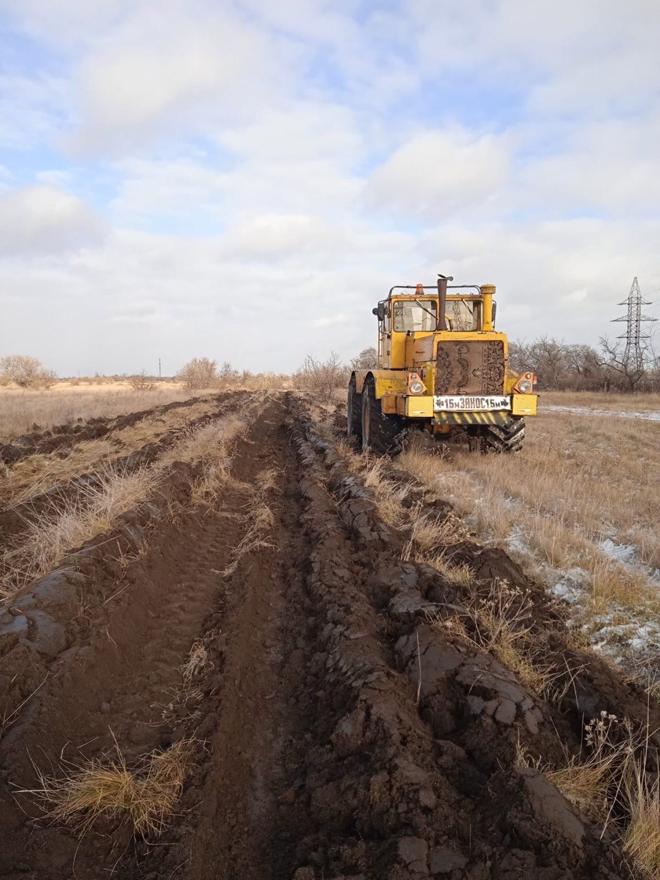 В Рубцовске проведена противопожарная опашка территории