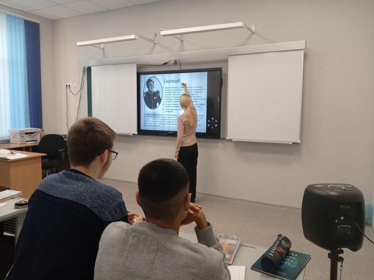 Начаты занятия в отремонтированной школе села Михайловское